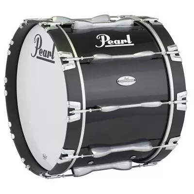 Pearl 18 X 14 In. Championship Maple Marching Bass Drum Midnight Black  New • $606.28