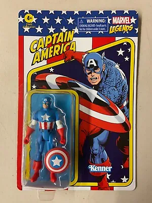 Marvel Legends RETRO 3.75  Captain America Figure MOC Hasbro Pulse • $22.98