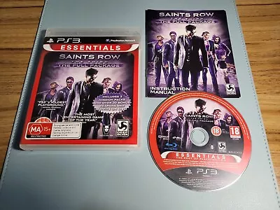 Saints Row The Third The Full Package  Ps3 (complete) AUS • $13.50