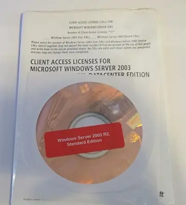 Dell Microsoft Windows Server 2003 R2 Standard Edition • $19.99