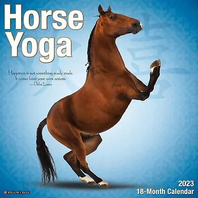 $15.95 • Buy Horse Yoga - 2023 Wall Calendar - Brand New - 26359