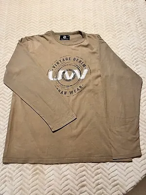 F.U.2 Long Sleeve T Shirt Mens Size Large FU2 Rare 100% Cotton Urban Wear • £14.77