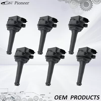 6PCS Ignition Coils Pack For Volvo S60 C70 S70 XC70 XC90 1999-2016 UF341 • $58.14