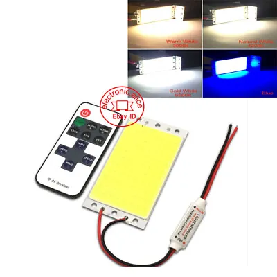 12V 15W COB LED Panel Light With Dimmer Controller Warm Nature Cold White DC12V  • $2.39