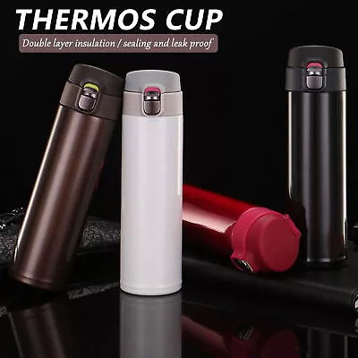 $18 • Buy Vacuum Insulated Flask Water Bottle Double Wall Stainless Steel Thermos 500ml AU