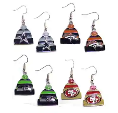 NFL Knit Hat Earrings - Pick Your Team • $7.49