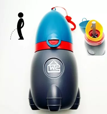 Urinal Bottle Portable Child Male Female Wee Urine Collector Travel Car Camping • £13.50