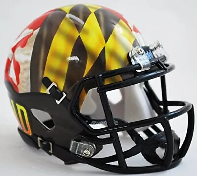 Maryland Terrapins Speed Mini Replica Pride Football Helmet • $51.56