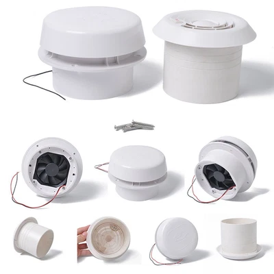 £46.56 • Buy Exhaust Outlet Vent Air RV Roof Ventilation Cap Mushroom Head Shape Motorhome