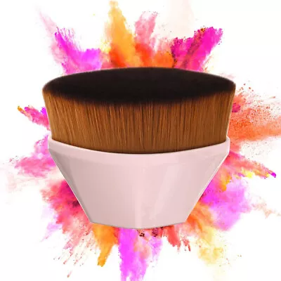 Foundation Makeup Brush Flat Top Kabuki Hexagon Face Blush Liquid  Powder Brush • $0.85