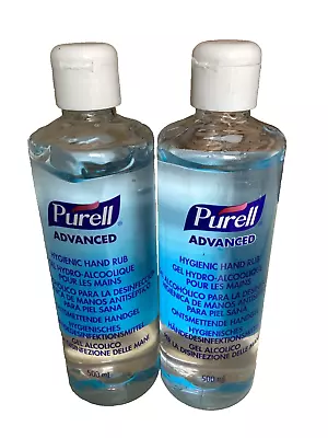 500ml PURELL Hand Sanitiser Advanced Hygienic Hand Rub Bottle - 500ml X 2 • £7.99