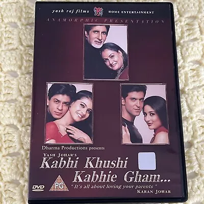 Kabhi Khushi Kabhie Gham... (DVD 2001) Excellent (AMAZING DVD IN PERFECT CONDIT • $5.95
