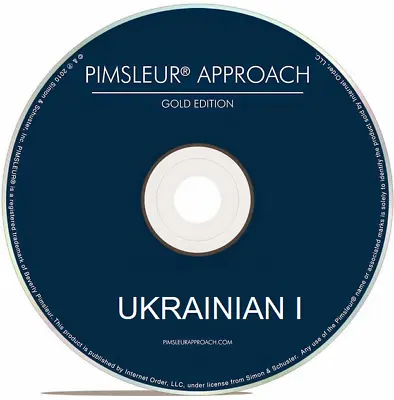 £44 • Buy Pimsleur Ukrainian I - 16 CDs - Level 1 (One) - 30 Units