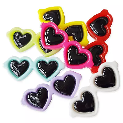 5pcs Sun Glasses Flatback Cabochon Embellishment Scrapbook Decoden Kawaii  • £1.99