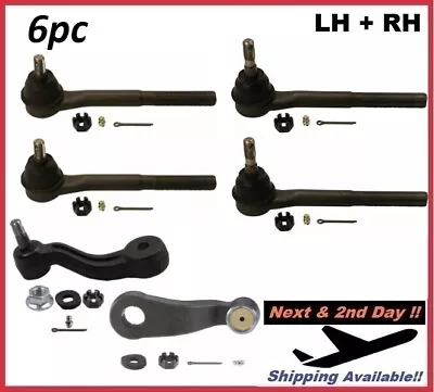 For Idler Pitman Arm & MOOG Tie Rod SET Front Kit ES2838RL ES2836RL K6447 K6335 • $250.87