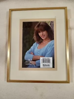 8 X 10 Photo Frame National Picture Frame Company 5 X 7 Mat Made In USA • $6.99