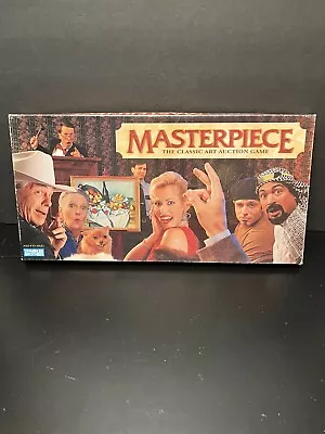 Vintage Masterpiece Art Auction Board Game Parker Bros 1996 Edition Complete • $37.99