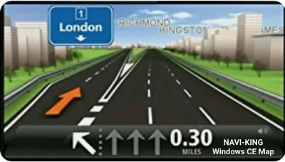 Cars Aftermarket Navigation Micro SD Card Maps Windows CE GPS  For Europe And UK • £18.50