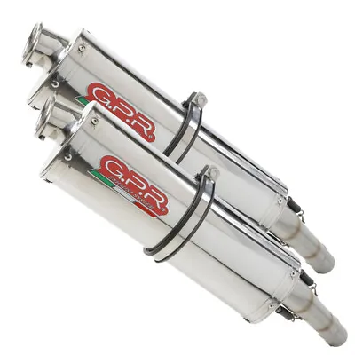 Ducati St4 - St4 S 1999 - 05  GPR Trioval Pair Homologated Slip-on Exhaust • $718.82