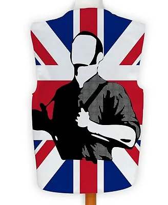 Skinhead Union Jack Design Novelty Waistcoat Fancy Dress • £9.99