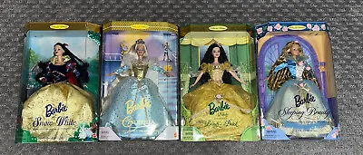$150 • Buy Barbie As Cinderella 1996 Mattel 16900 Collector Edition NIB VTG (Lot Of 4)