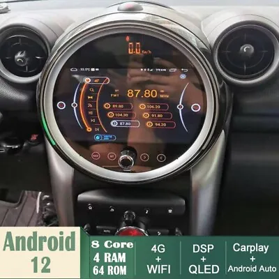 Car Android GPS Navigation Wifi 9  For BMW Mini Cooper Countryman R56 R60 06-16 • $500