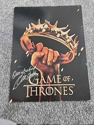 Mark Addy Signed Autograph In Person 11x14 GAME OF THRONES Robert Baratheon • £49.99