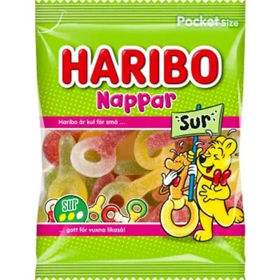 Haribo Sour Pacifiers 80g Classic Swedish Candy • $9.99