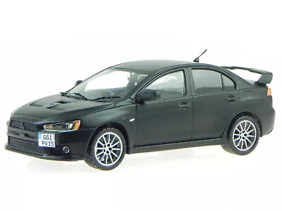 Mitsubishi Lancer Evo 10 2007 Black Diecast Modelcar MOC115 IXO 1:43 • $41.90