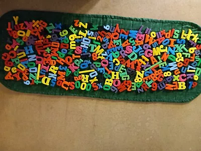 Over 275 Magnetic Plastic Alphabet Letters Numbers And Math Symbols • $5