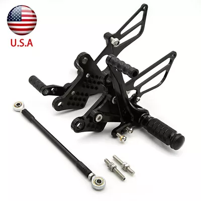 For Ninja ZX6R ZX636 2009-2021 Front CNC Rearset Footrest Footpeg Shift GP Pedal • $109.99