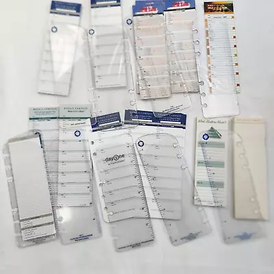 Compact Size Franklin Covey Planner Weekly Compass Page Finder Pouch Insert • $29.99