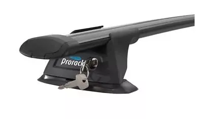 Prorack Aero Through Black 2 Bar Roof Rack For Toyota Hilux N70 4dr Ute With • $364