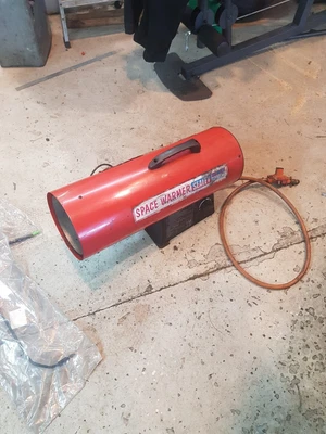£75 • Buy Sealey LP100 102000 BTU Propane Space Heater - Red With 47kg Gas Bottle Empty 