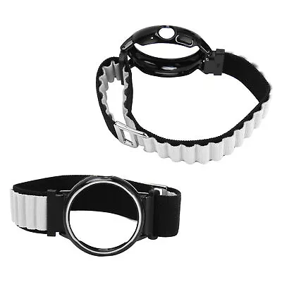 Stretch Nylon Woven Loop Watch Band Strap With Plastic Protective Bumper Cas BOO • $9.78