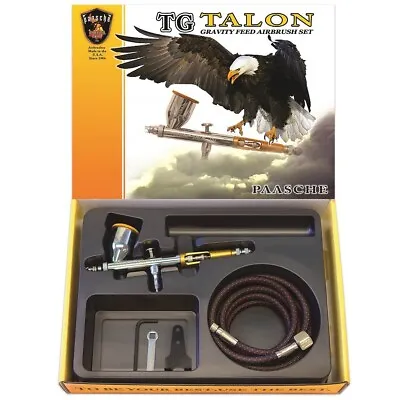 Paasche Talon TG-Set Gravity Feed Dual Action Airbrush Set • $89.99