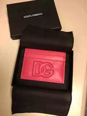 D&G Leather Cardholder NEW IN BOX • £75