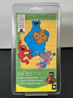 Cricut Cartridge Sesame Street Friends 29-0700 NEW Elmo Cookie Monster Big Bird • $19.99