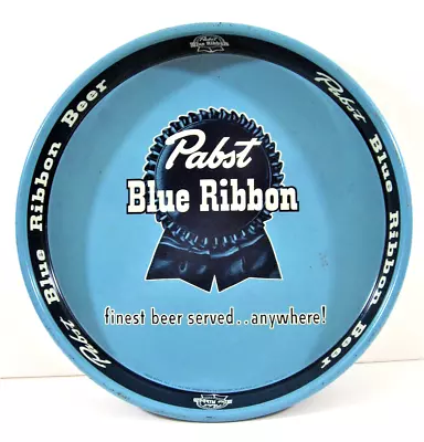Vintage Pabst Blue Ribbon Finest Beer Served Anywhere Beer Tray Milwaukee Wi • $54.99