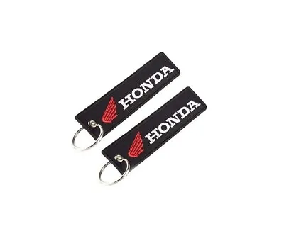 Set Of 2 Honda Keychains For Motorcycles Jet Tag Keychain Scooters Bike Cars • $14.99