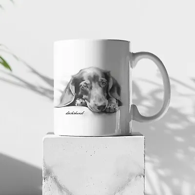 Dachshund Sausage Dog Mug Gift For Pet Lover Coffee Cup Dog Tea Mug • £12