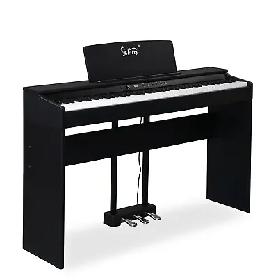 88 Key Full Size Electric Piano Weighted Hammer Keyboard W/ Stand MIDI Function • $306.89