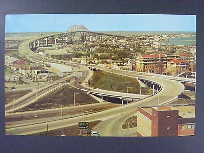 Corpus Christi Texas TX Harbor Bridge Vintage VTG Color Chrome Postcard C1960s • $6