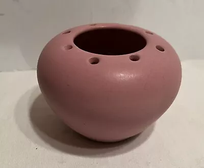 Rosemeade Vase Mauve Pink Vintage Signed North Dakota Pottery • $19.95