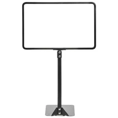 HUBERT® Black Metal Sign Holder - 11 L X 7 H • $22.29