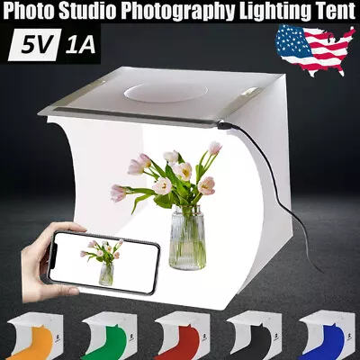 New Light Room Photo Studio Photography Lighting Tent Kit Backdrop Cube Mini Box • $9.76