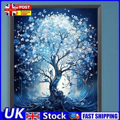 Paint By Numbers Kit On Canvas DIY Oil Art Magic Tree Picture Home Decor 40x50cm • £8.99