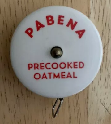 Vintage Celluloid Tape Measure Pabena Oatmeal Pablum Cereal J.B. Carroll Co • $42