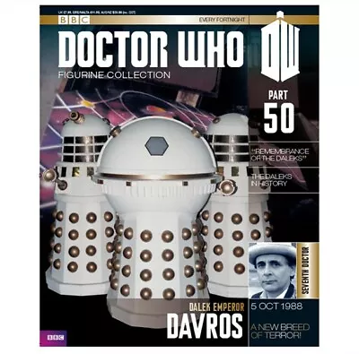 Doctor Who Figurine Collection 50 MAGAZINE ONLY - Dalek Emperor Davros • $20