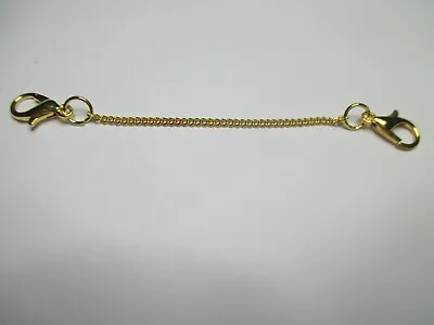 UK Jewellery 2 Pcs 8cm Gold Curb Link Necklace Bracelet Extension Extender Chain • £3.25